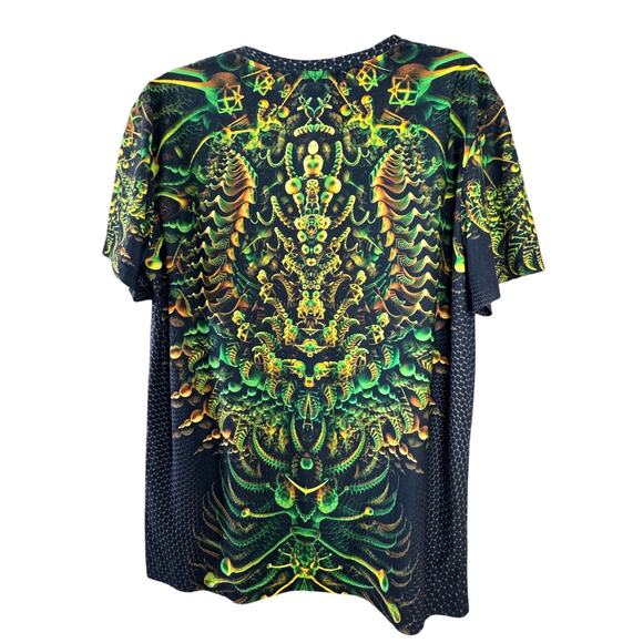 Equilibrium Clothing "Quantum Fungus" Psychedelic T-Shirt XL - Picture 5 of 6